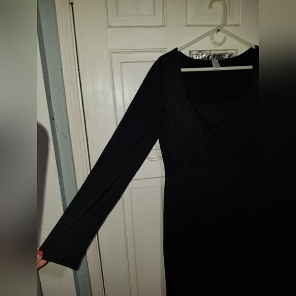 Popilush Square Neck Wide-Leg Long Sleeve Shapewear Jumpsuit 2XL - Picture 9 of 13